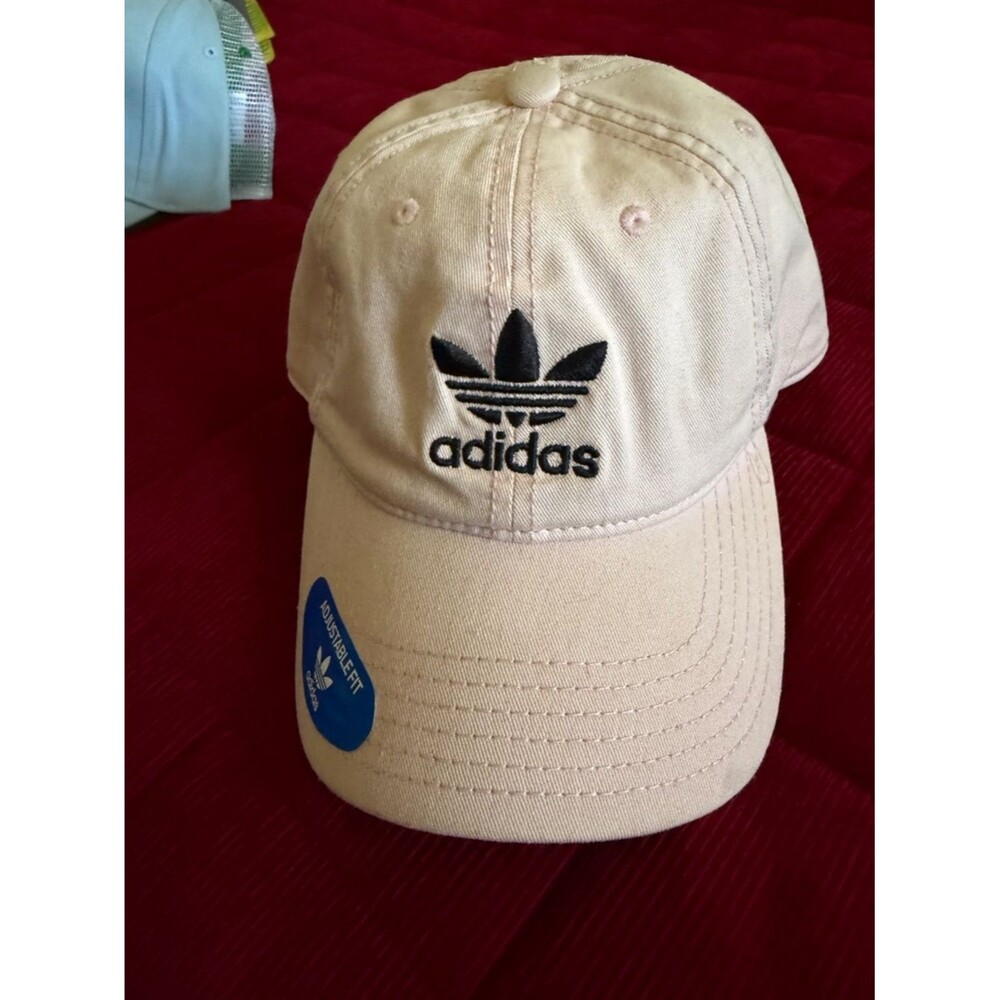 adidas Clear Pink and Black Strapback Cap